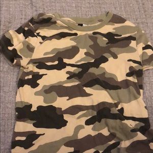 Camouflage top
